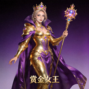 赏金女王精美人物立绘展示